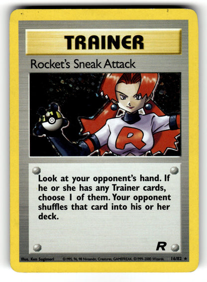 Rocket's Sneak Attack (72) – 72/82 TR: Team Rocket Rare UnlimitedMP