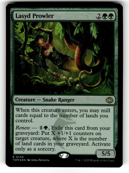 Lasyd Prowler – 149 TDM: Tarkir: Dragonstorm R Foil NM
