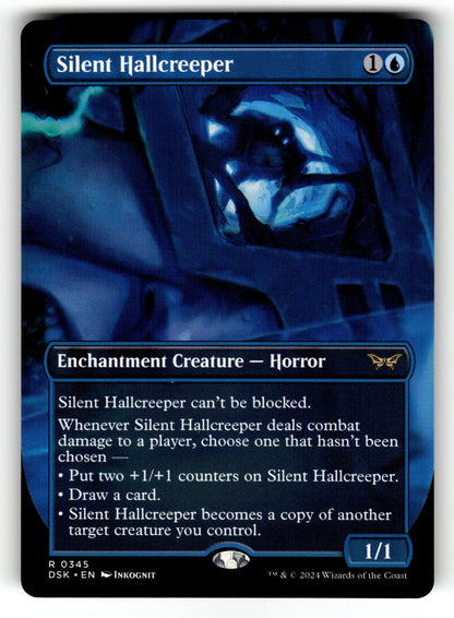 Silent Hallcreeper (Borderless) – 345 DSK: Duskmourn: House of Horror R NM