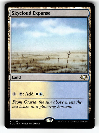 Skycloud Expanse – 181 EOC: Commander: Edge of Eternities R NM