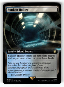 Sunken Hollow Extended Art – 522 WHO: Universes Beyond: Doctor Who R NM