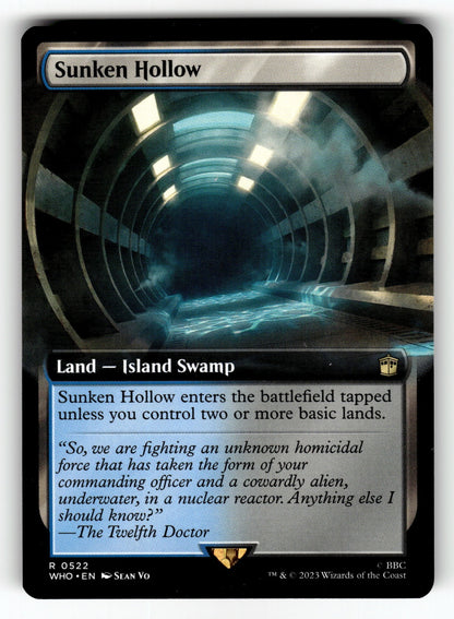 Sunken Hollow Extended Art – 522 WHO: Universes Beyond: Doctor Who R NM