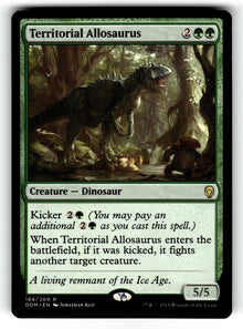 Territorial Allosaurus – 184 DOM: Dominaria R LP