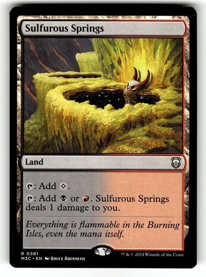 Sulfurous Springs – 381 M3C: Commander: Modern Horizons 3 R LP