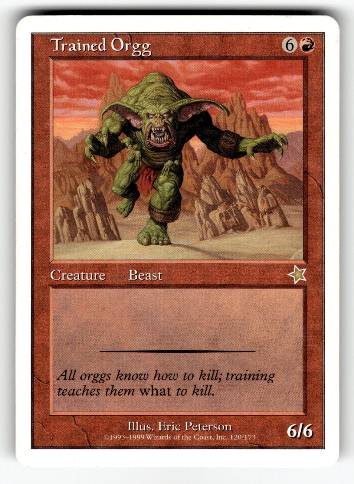 Trained Orgg – 120 S99: Starter 1999 R LP