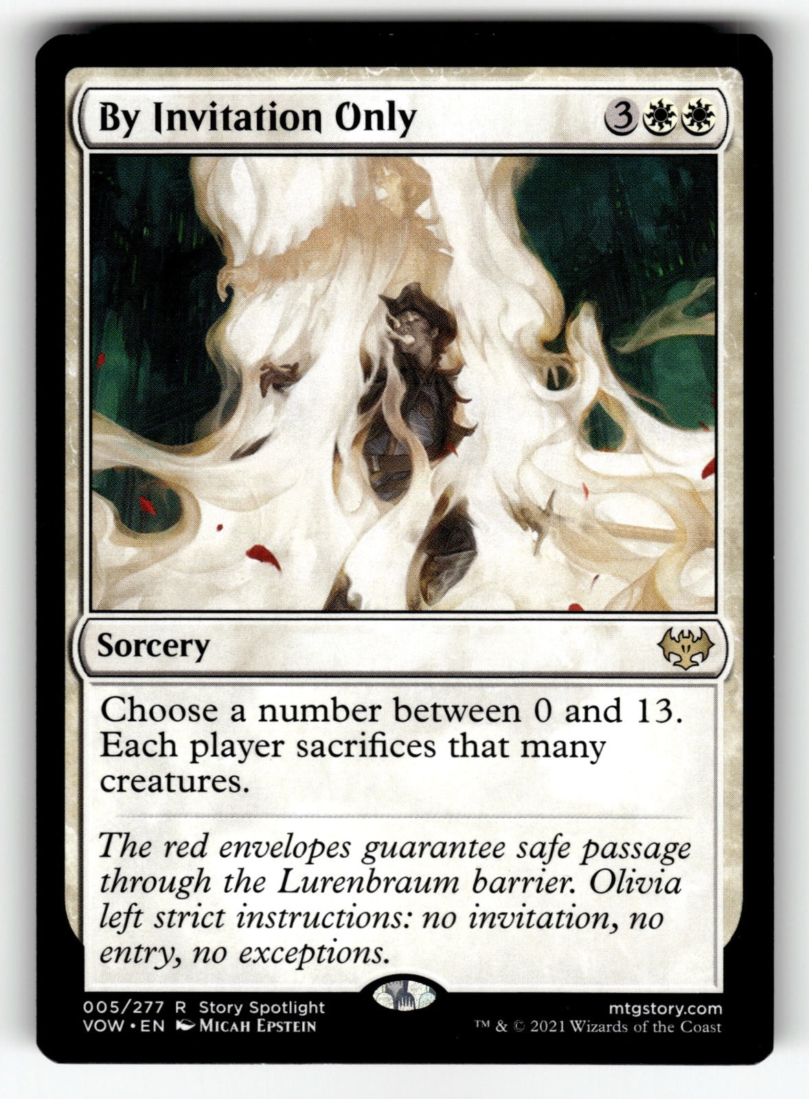 By Invitation Only – 5 VOW: Innistrad: Crimson Vow R NM