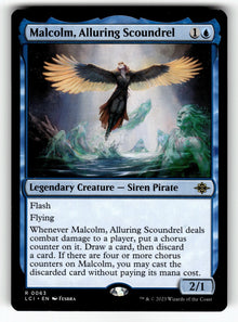 Malcolm, Alluring Scoundrel – 63 LCI: The Lost Caverns of Ixalan R LP