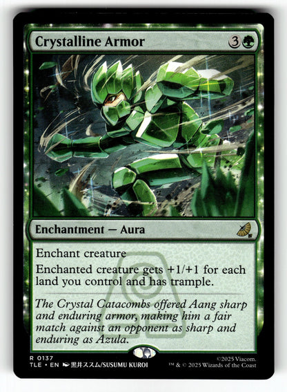 Crystalline Armor – 137 TLE: Avatar: The Last Airbender: Eternal-Legal R NM