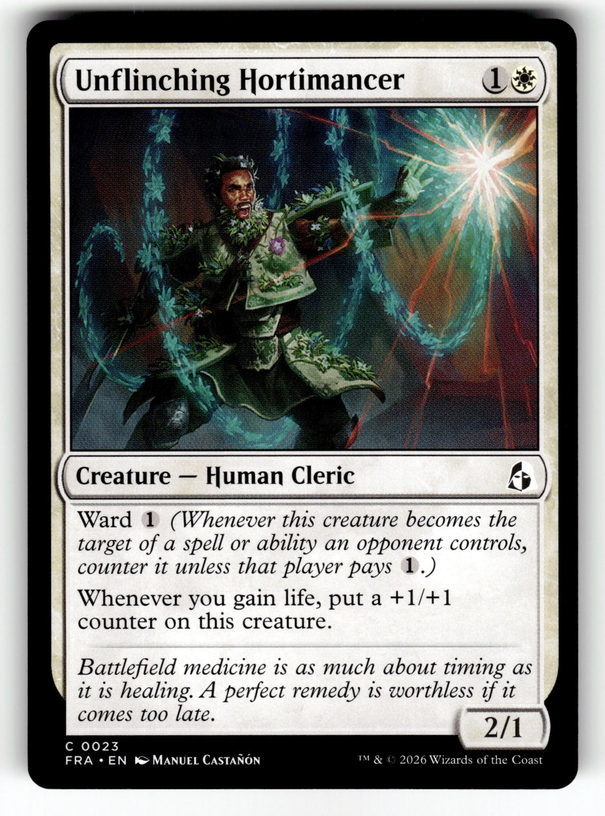 Unflinching Hortimancer – 23 FRA: Reality Fracture C NM