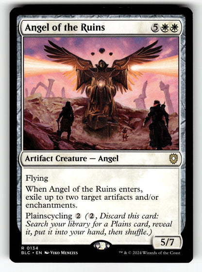 Angel of the Ruins – 134 BLC: Commander: Bloomburrow R NM