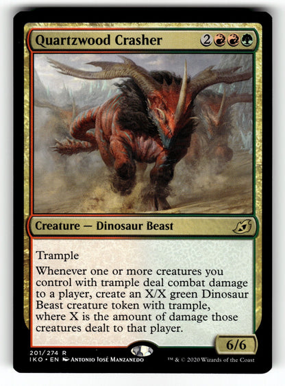 Quartzwood Crasher – 201 IKO: Ikoria: Lair of Behemoths R NM