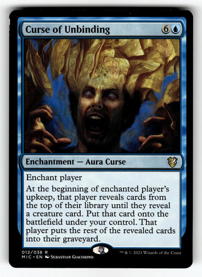 Curse of Unbinding – 12 MIC: Commander: Innistrad: Midnight Hunt R LP