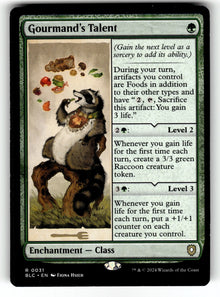 Gourmand's Talent – 31 BLC: Commander: Bloomburrow R LP
