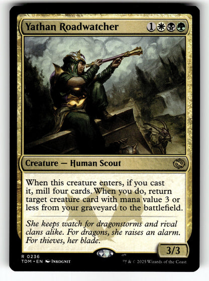 Yathan Roadwatcher – 236 TDM: Tarkir: Dragonstorm R NM