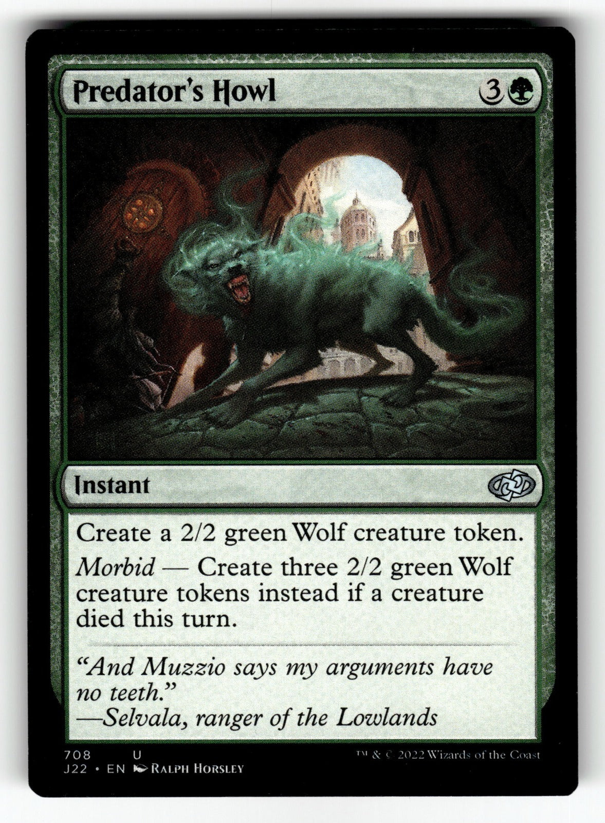 Predator's Howl – 708 J22: Jumpstart 2022 U NM