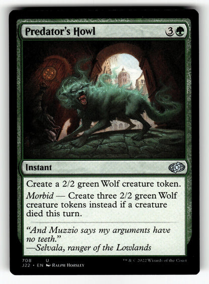 Predator's Howl – 708 J22: Jumpstart 2022 U NM