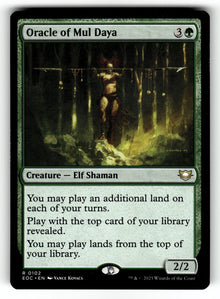 Oracle of Mul Daya – 102 EOC: Commander: Edge of Eternities R NM