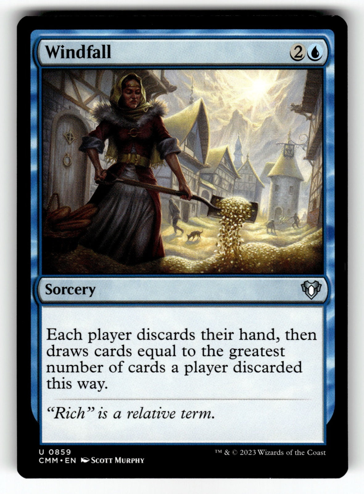 Windfall – 859 CMM: Commander Masters U NM