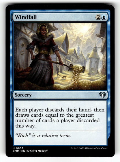 Windfall – 859 CMM: Commander Masters U NM
