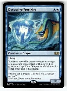 Deceptive Frostkite – 19 TDC: Commander: Tarkir: Dragonstorm R NM