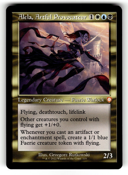 Alela, Artful Provocateur (Retro Frame) – 119 BRC: Commander: The Brothers' War M NM