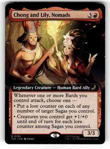 Chong and Lily, Nomads (Extended Art) – 192 TLE: Avatar: The Last Airbender: Eternal-Legal R NM