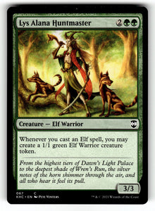 Lys Alana Huntmaster – 67 KHC: Commander: Kaldheim C NM
