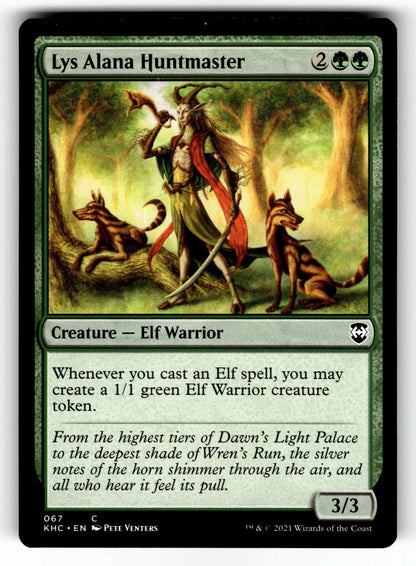 Lys Alana Huntmaster – 67 KHC: Commander: Kaldheim C NM