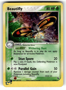 Beautifly – 2/109 RS: Ruby and Sapphire Holo Rare HoloMP