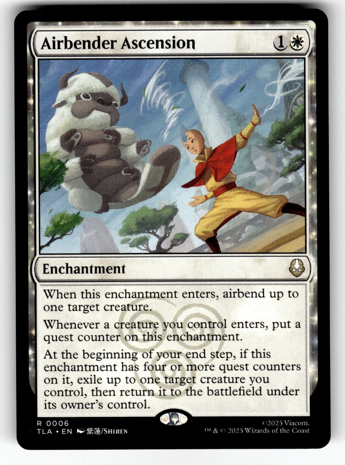 Airbender Ascension – 6 TLA: Avatar: The Last Airbender R NM