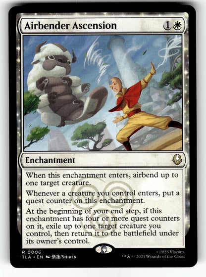 Airbender Ascension – 6 TLA: Avatar: The Last Airbender R NM