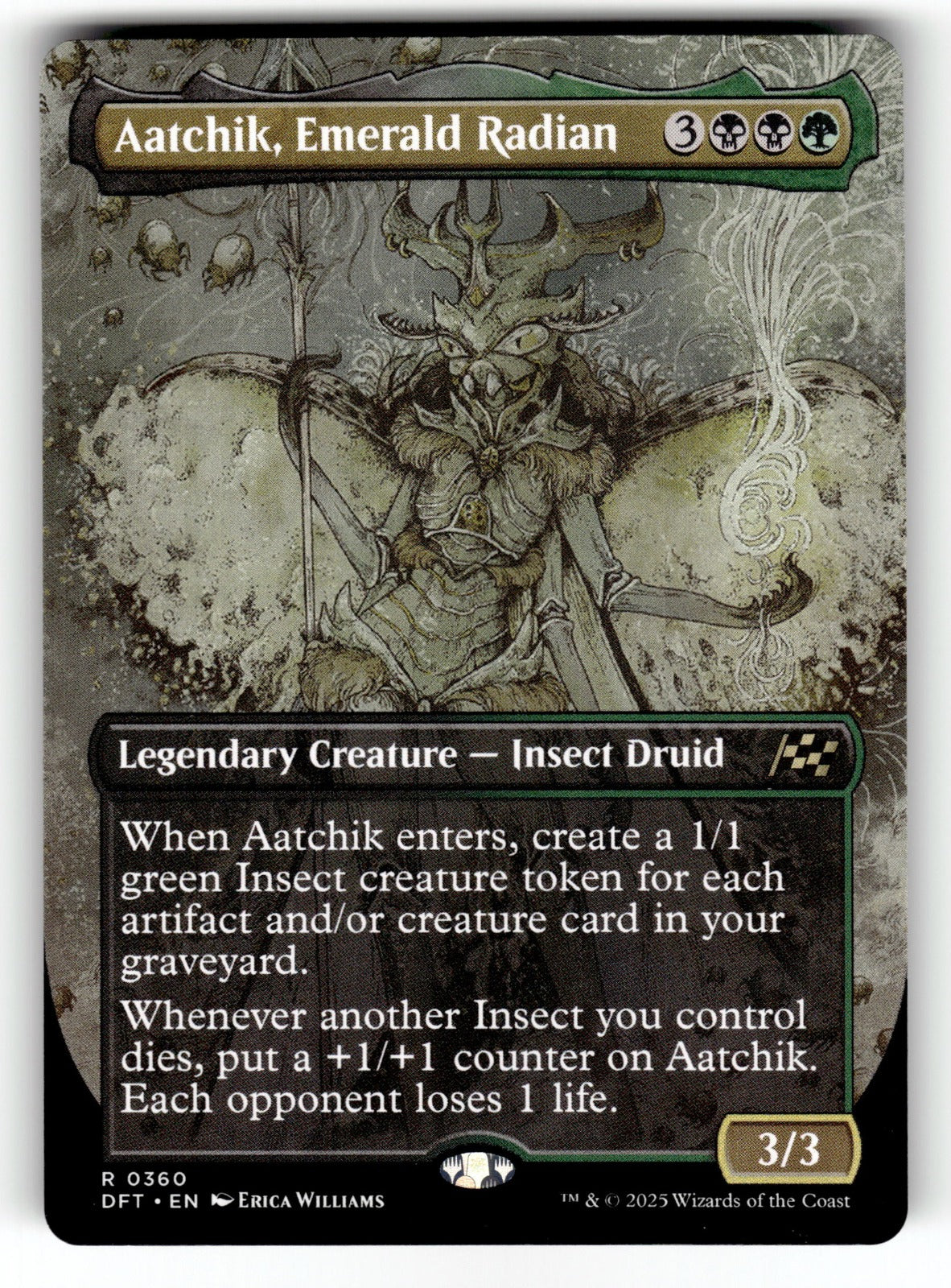 Aatchik, Emerald Radian (Borderless) – 360 DFT: Aetherdrift R NM