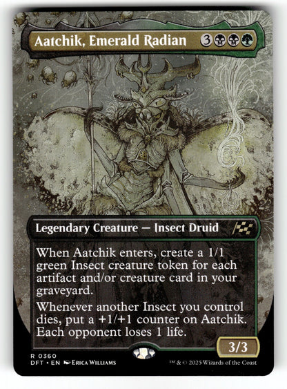 Aatchik, Emerald Radian (Borderless) – 360 DFT: Aetherdrift R NM