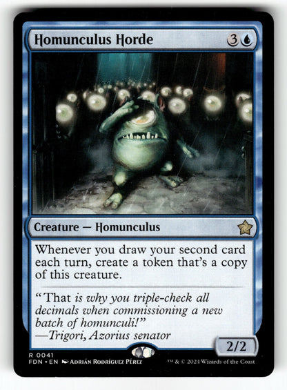 Homunculus Horde – 41 FDN: Foundations R NM