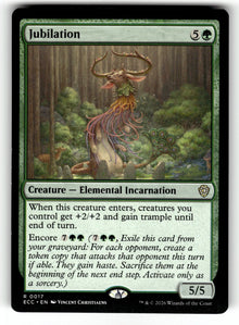 Jubilation – 17 ECC: Commander: Lorwyn Eclipsed R LP