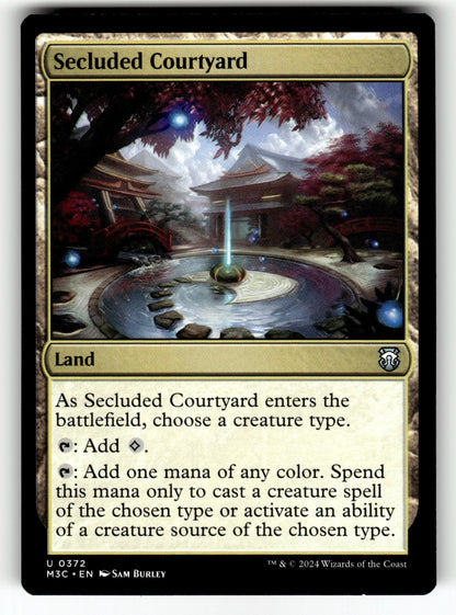Secluded Courtyard – 372 M3C: Commander: Modern Horizons 3 U LP