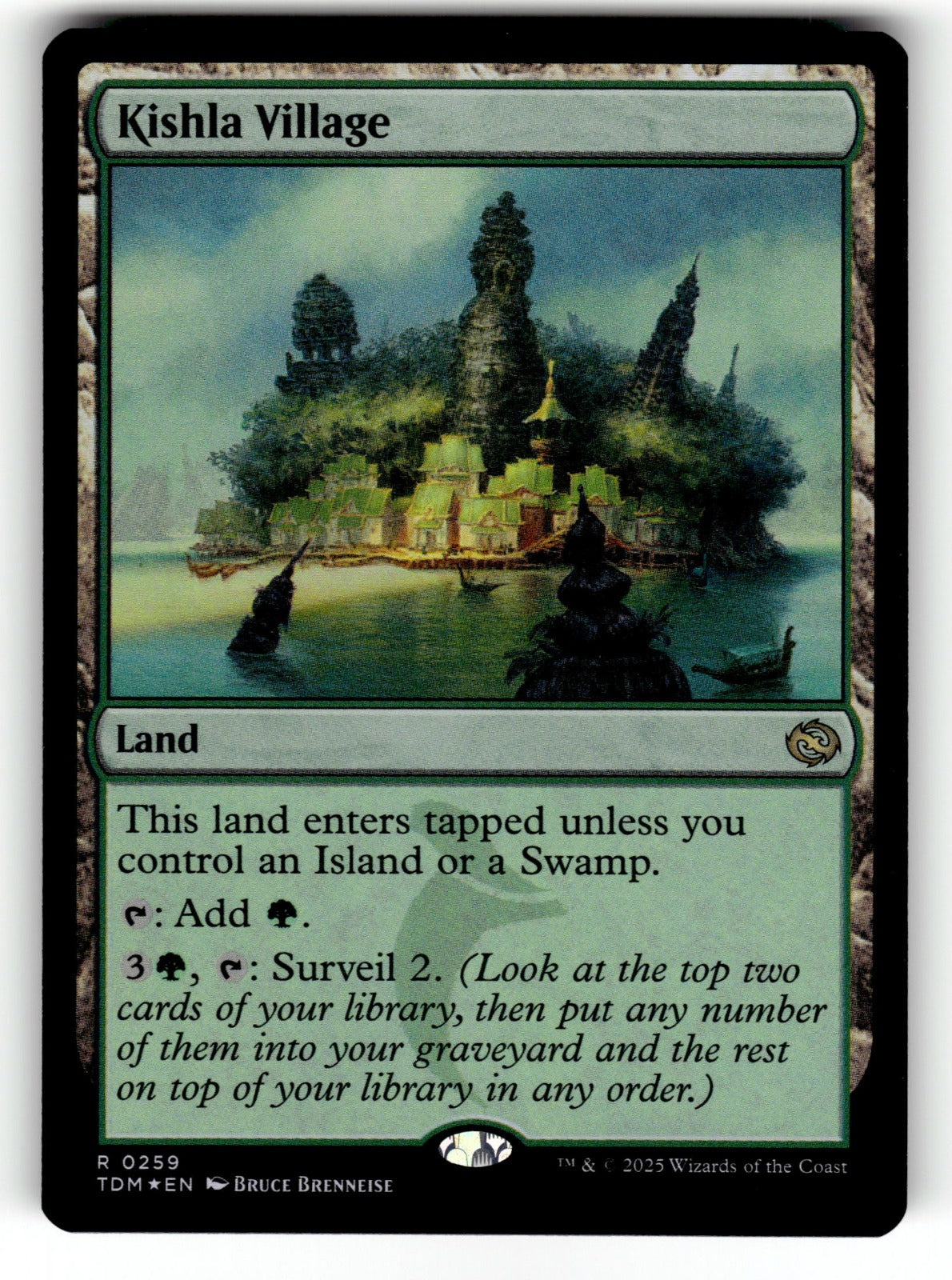 Kishla Village – 259 TDM: Tarkir: Dragonstorm R Foil LP
