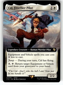 Cid, Freeflier Pilot (Extended Art) – 131 FIC: Commander: FINAL FANTASY R NM