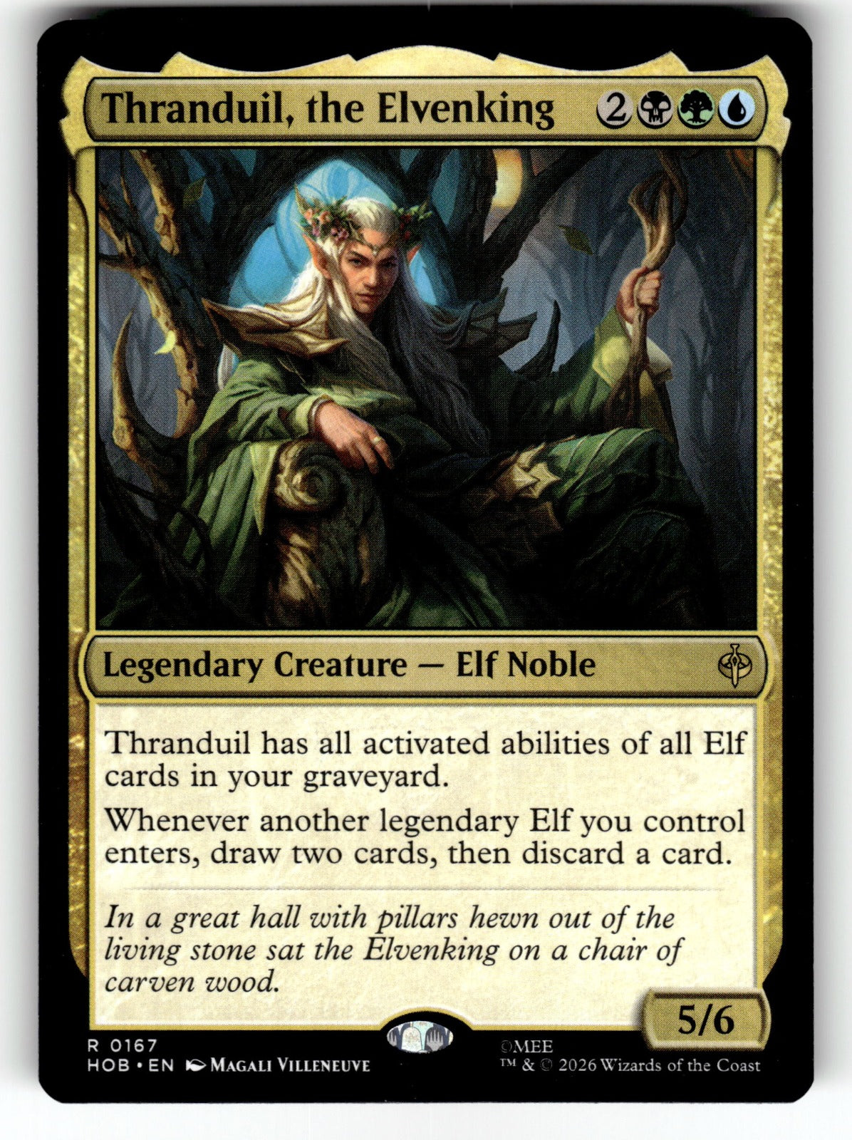 Thranduil, the Elvenking – 167 HOB: The Hobbit R NM