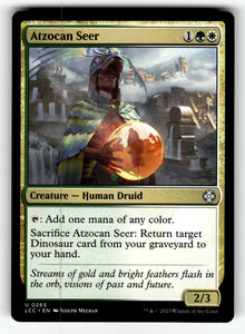 Atzocan Seer – 265 LCC: Commander: The Lost Caverns of Ixalan U NM