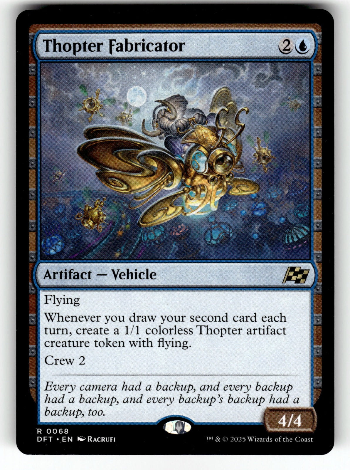 Thopter Fabricator – 68 DFT: Aetherdrift R NM