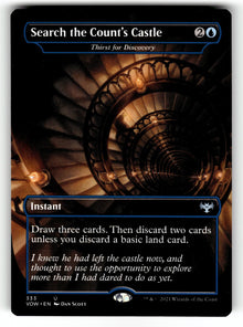 Search the Count's Castle - Thirst for Discovery – 333 VOW: Innistrad: Crimson Vow U LP