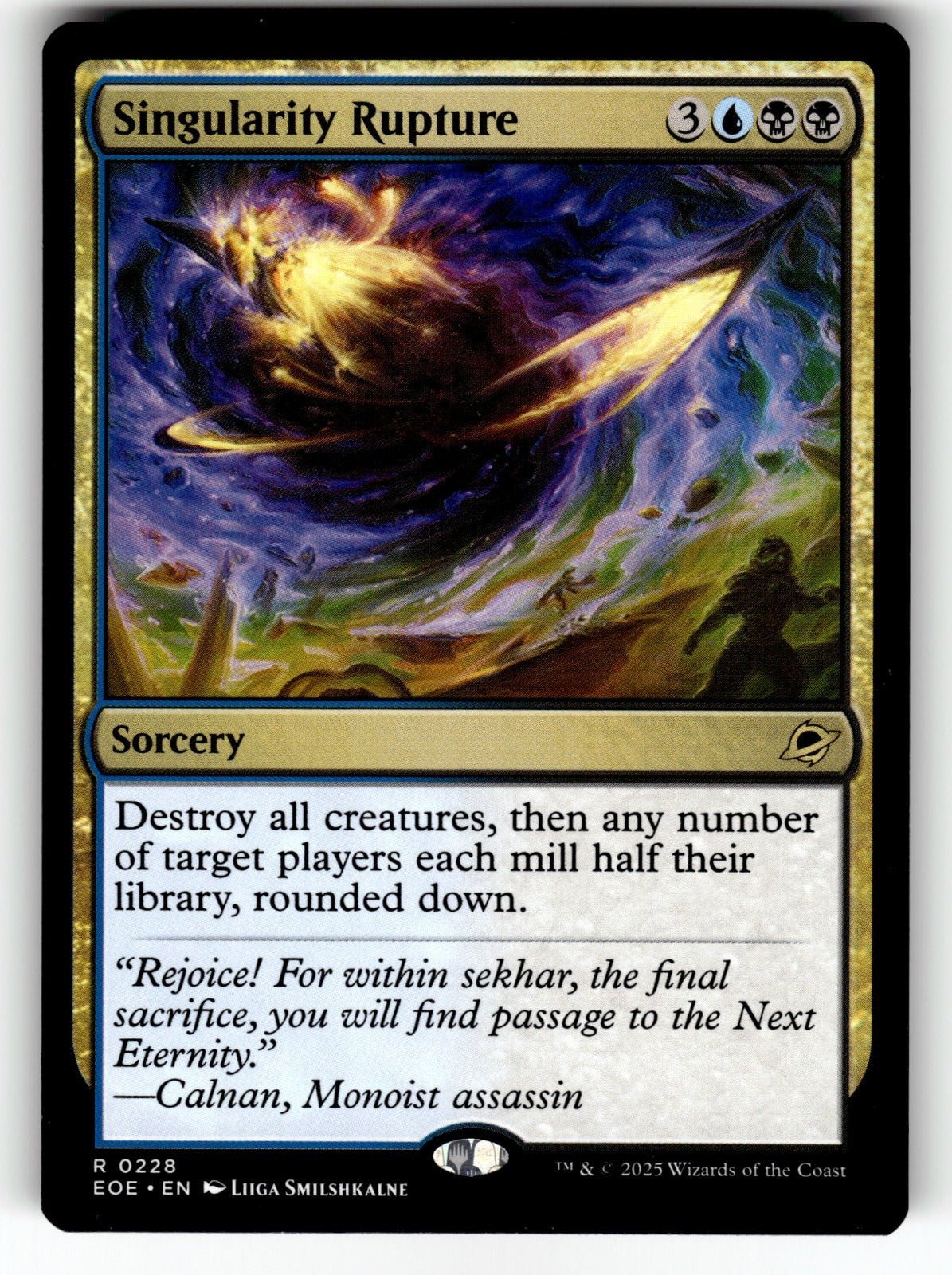 Singularity Rupture – 228 EOE: Edge of Eternities R NM