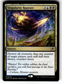 Singularity Rupture – 228 EOE: Edge of Eternities R NM