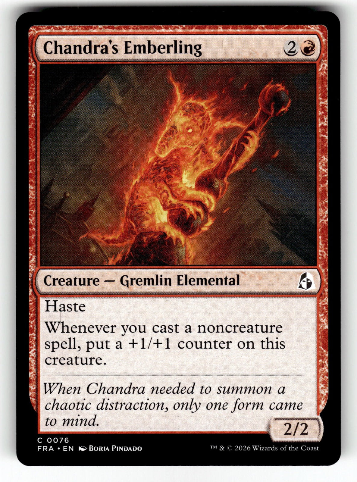 Chandra's Emberling – 76 FRA: Reality Fracture C NM