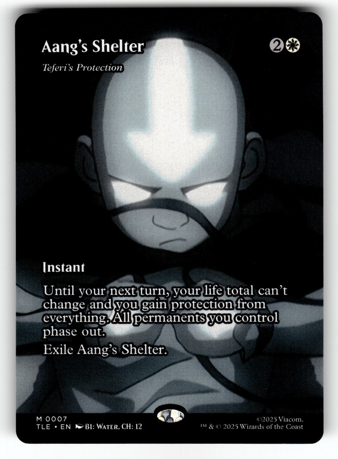 Aang's Shelter - Teferi's Protection (Borderless) – 7 TLE: Avatar: The Last Airbender: Eternal-Legal M NM