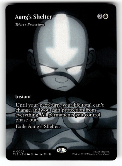 Aang's Shelter - Teferi's Protection (Borderless) – 7 TLE: Avatar: The Last Airbender: Eternal-Legal M NM