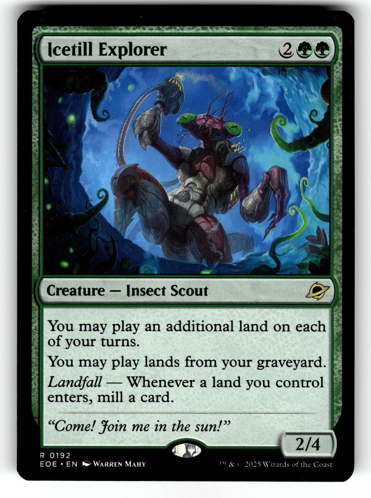 Icetill Explorer – 192 EOE: Edge of Eternities R NM