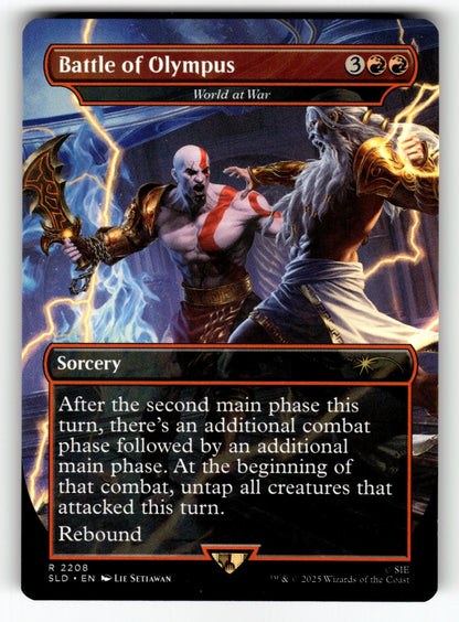 Battle of Olympus - World at War – 2208 SLD: Secret Lair Drop Series R NM