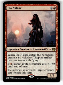 Pia Nalaar – 124 KLD: Kaladesh R Foil NM